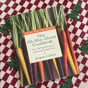 The Oh She Glows Cookbook with Colorful Carrot Cover